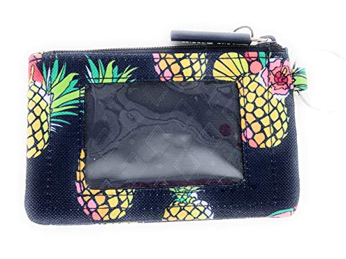 ヴェラブラッドリー ヴェラブラッドリー パスケース IDケース 定期入れ ベラブラッドリー Vera Bradley Lighten Up Zip ID Case Toucan Party Pineappleヴェラブラッドリー パスケース IDケース 定期入れ ベラブラッドリー