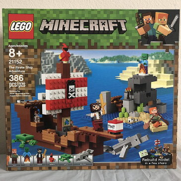 レゴ マインクラフト 【送料無料】Lego Minecraft The Polar Igloo Bundle with Lego Minecraft The Pirate Ship Adventureレゴ マインクラフト