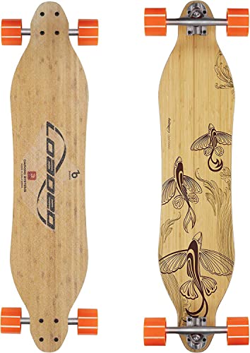 ɥȥܡ ܡ ǥ ľ͢ Loaded Boards Vanguard Bamboo Longboard Skateboard Complete (80a in Heat, Paris 180mm, Flex 3)ɥȥܡ ܡ ǥ ľ͢