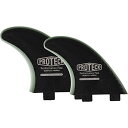 サーフィン フィン マリンスポーツ Proteck Perform FCS Stiff Flex Quad 4.5/4.0 Black Surfboard FI...