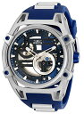 rv CBN^ CrN^ Y Invicta Men's Akula 52mm Silicone and Stainless Steel Automatic Chronograph Watch, Blue (Model: 32354)rv CBN^ CrN^ Y