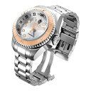 rv CBN^ CrN^ U[u Y Invicta 16964 Men's Hydromax Reserve GMT Stainless Steel Silver-Tone Dial Ss Watchrv CBN^ CrN^ U[u Y