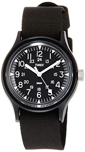 腕時計 タイメックス メンズ Timex Original Camper, Black, Watch 3 ATM Water Resistant 24 Hour Dis..