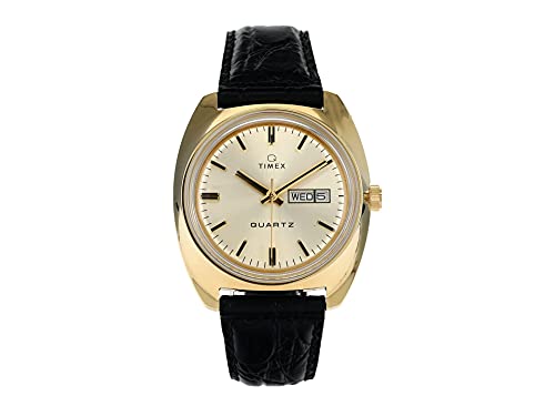 タイメックス 腕時計 タイメックス レディース Timex Men's Q 1975 Reissue Day-Date 38mm Automatic Watch腕時計 タイメックス レディース