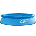 プール ビニールプール ファミリープール オーバルプール 家庭用プール INTEX 28120EH Easy Set Inflatable Swimming P...