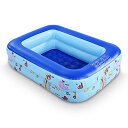 プール ビニールプール ファミリープール オーバルプール 家庭用プール Inflatable Kiddie Pool, 45