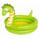 プール ビニールプール ファミリープール オーバルプール 家庭用プール Splash Buddies Kid's 2-Ring Dinosaur Inflata...