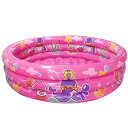 プール ビニールプール ファミリープール オーバルプール 家庭用プール Big Summer 3 Rings Kiddie Pool, 48”X12”, Kid...