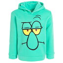 スポンジボブ カートゥーンネットワーク Spongebob キャラクター アメリカ限定多数 SpongeBob SquarePants Nickelodeon Squidward Little Boys Hoodie Aqua 7-8スポンジボブ カートゥーンネットワーク Spongebob キャラクター アメリカ限定多数