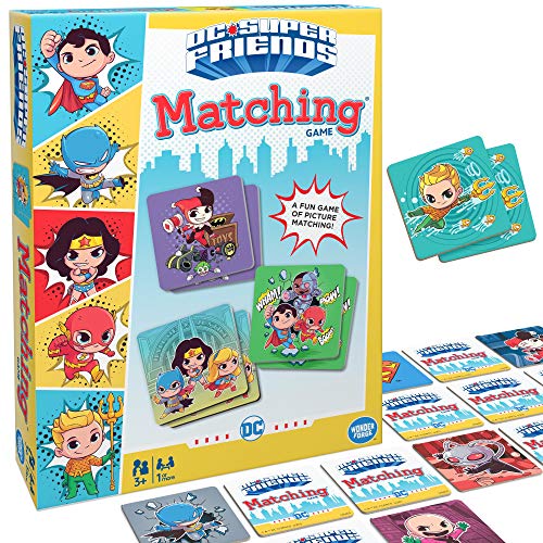 ボードゲーム 英語 アメリカ 海外ゲーム Wonder Forge DC Super Friends Matching Game for Boys & Girls Age 3 and Up - A Fun & Fast Super Hero Memory Game You Can Play Over & Overボードゲーム 英語 アメリカ 海外ゲーム