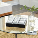 ボードゲーム 英語 アメリカ 海外ゲーム Deco 79 Wood Tic Tac Toe Game Set with White Block Pieces, ...