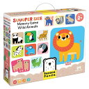 ボードゲーム 英語 アメリカ 海外ゲーム Banana Panda Suuuper Size Memory Game - Wild Animals - Classic Toddler Game includes 24 Extra-Large Cards - Play Matching Games, Use as Flashcards, for little kids ages 2-4 yボードゲーム 英語 アメリカ 海外ゲーム