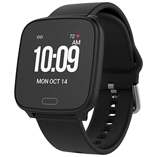 タイメックス 腕時計（メンズ） 腕時計 タイメックス メンズ iConnect by Timex Active Smartwatch with Heart Rate, Notifications & Activity Tracking 37mm ? Black with Black Resin Strap腕時計 タイメックス メンズ