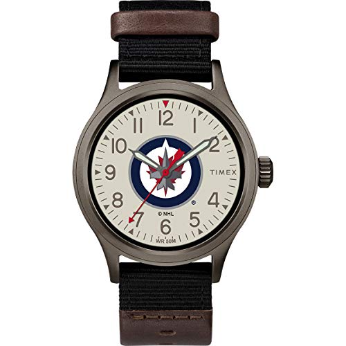 腕時計 タイメックス メンズ Timex Tribute Men's TWZHJTSMB NHL Clutch Winnipeg Jets Watch腕時計 タイメックス メンズ