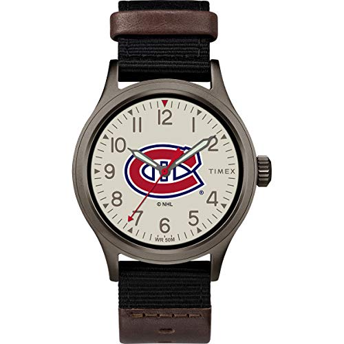 腕時計 タイメックス メンズ Timex Tribute Men's TWZHCANMB NHL Clutch Montreal Canadians Watch腕時計 タイメックス メンズ