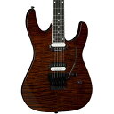 ディーン エレキギター 海外直輸入 Dean Modern 24 Select Flame Top Floyd Rose Electric Guitar, Ti...