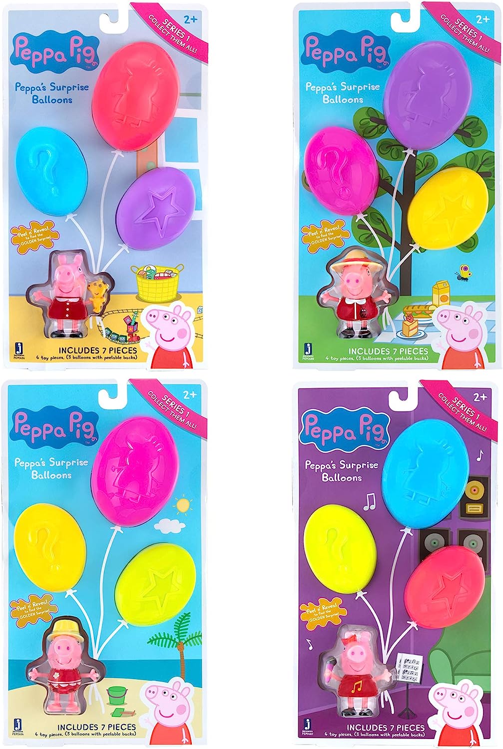 Peppa Pig ペッパピッグ アメリカ直輸入 おもちゃ Peppa Pig Suprise Balloons Bundle 2 PackPeppa Pig ペッパピッグ アメリカ直輸入 おもちゃ 3