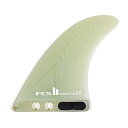 サーフィン フィン マリンスポーツ FCS II Single Performance Glass Longboard Fin - Clear - 7