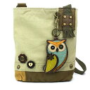 chala バッグ パッチ カバン かわいい CHALA Patch Crossbody Bag with Purse Charm -Sand (Owl-a- Sand)chala バッグ パッチ カバン かわいい