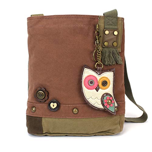 chala obO pb` Jo 킢 Patch Crossbody Bag-Owl II, Mauve, 10 x 4 x 10.5 inchala obO pb` Jo 킢