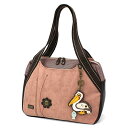 chala バッグ パッチ カバン かわいい CHALA Bowling Bag - Pelican - Dusty Rosechala バッグ パッチ カバン かわいい(4)