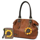 chala バッグ パッチ カバン かわいい Chala Handbags LaserCut Totes Shoulder Purse with Matchin...