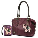 chala バッグ パッチ カバン かわいい Chala Handbags LaserCut Totes Shoulder Purse with Matchin...