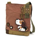 chala バッグ パッチ カバン かわいい CHALA Patch Crossbody Bag Weiner Dog Dachshund Multi-colo...
