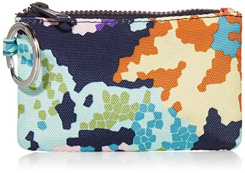 ヴェラブラッドリー ヴェラブラッドリー パスケース IDケース 定期入れ ベラブラッドリー Vera Bradley Women's Recycled Lighten Up Reactive Zip ID Case Wallet, Happy Blooms Cross-Stitch, One Sizeヴェラブラッドリー パスケース IDケース 定期入れ ベラブラッドリー