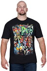 マーベル Marvel マーベル・チームアップ 半袖Tシャツ メンズ【Lサイズ】 ブラック ファッション トップス アメリカ