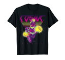 Tシャツ キャラクター ファッション トップス 海外モデル Captain Marvel Cosmic Vibes Retro Triangle Graphic T-Shirt T-ShirtTシャツ キャラクター ファッション トップス 海外モデル