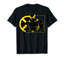 マーベル Marvel X-メン ウルヴァリン 半袖Tシャツ メンズ【Sサイズ】 ブラック ファッション トップス アメリカ