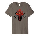 Tシャツ キャラクター ファッション トップス 海外モデル Marvel Japanese Spider-Man Spray Paint Premium T-ShirtTシャツ キャラクター ファッション トップス 海外モデル
