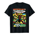 Tシャツ キャラクター ファッション トップス 海外モデル Marvel The Amazing Spider-Man Comic Book Cover T-ShirtTシャツ キャラクター ファッション トップス 海外モデル