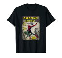 Tシャツ キャラクター ファッション トップス 海外モデル Marvel Comics Retro Classic Spider-Man Comic Book Cover T-ShirtTシャツ キャラクター ファッション トップス 海外モデル