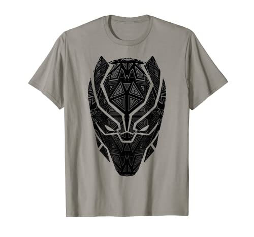 Tシャツ キャラクター ファッション トップス 海外モデル Marvel Black Panther Geometric Prism Mask T-Shirt T-ShirtTシャツ キャラクター ファッション トップス 海外モデル