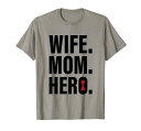 TVc LN^[ t@bV gbvX COf Marvel Black Widow Wife. Mom. Hero T-ShirtTVc LN^[ t@bV gbvX COf