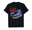 マーベル Marvel スパイダーマン 半袖Tシャツ レディース 【Sサイズ】 ブラック ファッション トップス アメリカ