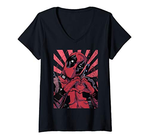 マーベル Marvel デッドプール 半袖Tシャツ レディース 【Sサイズ】 ブラック ファッション トップス アメリカ マーベル Marvel デッドプール 半袖Tシャツ レディース 【Sサイズ】 ブラック ファッション トップス アメリカ