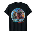 Tシャツ キャラクター ファッション トップス 海外モデル Marvel Guardians Of The Galaxy Vol 2 Team Up Poster T-ShirtTシャツ キャラクター ファッション トップス 海外モデル