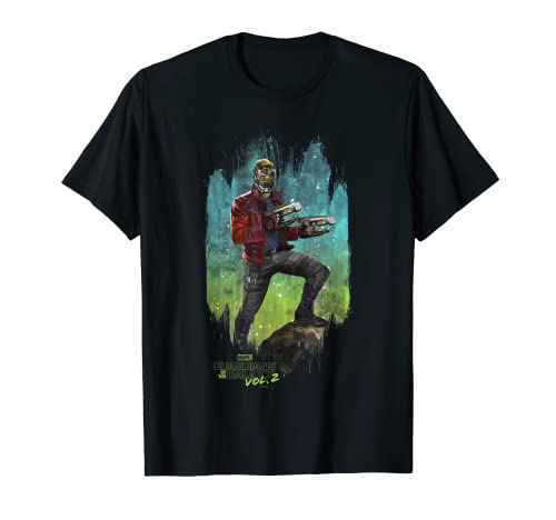 Tシャツ キャラクター ファッション トップス 海外モデル Marvel Guardians Of The Galaxy Vol 2 Star-Lord Spacedust T-ShirtTシャツ キャラクター ファッション トップス 海外モデル