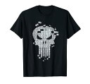 Tシャツ キャラクター ファッション トップス 海外モデル Marvel The Punisher Skull Icon Jigsaw Puzzle T-Shirt T-ShirtTシャツ キャラクター ファッション トップス 海外モデル