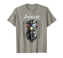 Tシャツ キャラクター ファッション トップス 海外モデル Marvel Infinity War Geo Gauntlet Sketch Graphic T-Shirt T-ShirtTシャツ キャラクター ファッション トップス 海外モデル