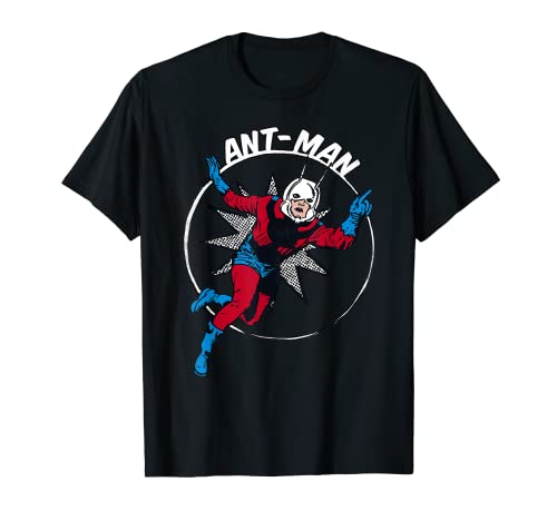 Tシャツ キャラクター ファッション トップス 海外モデル Marvel Ant-Man Classic Retro Astonish Badge T-ShirtTシャツ キャラクター ファッション トップス 海外モデル