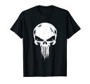 Tシャツ キャラクター ファッション トップス 海外モデル Marvel The Punisher Broken Skull Symbol T-ShirtTシャツ キャラクター ファッション トップス 海外モデル