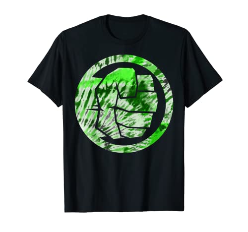 Tシャツ キャラクター ファッション トップス 海外モデル Marvel The Hulk Tie Dye Fist Symbol Graphic T-Shirt T-ShirtTシャツ キャラクター ファッション トップス 海外モデル