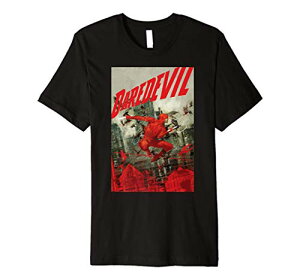 マーベル Marvel コミクソロジー デアデビル コミックカバー 半袖Tシャツ メンズ 【Sサイズ】 ブラック ファッション トップス アメリカ