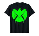 Tシャツ キャラクター ファッション トップス 海外モデル Marvel Agents of S.H.I.E.L.D. Green Dripping Ooze T-Shirt T-ShirtTシャツ キャラクター ファッション トップス 海外モデル