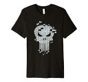 Tシャツ キャラクター ファッション トップス 海外モデル Marvel The Punisher Skull Icon Jigsaw Puzzle Premium T-Shirt Premium T-ShirtTシャツ キャラクター ファッション トップス 海外モデル