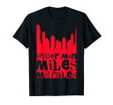 Tシャツ キャラクター ファッション トップス 海外モデル Marvel Spider-Man Miles Morales City Skyline T-ShirtTシャツ キャラクター ファッション トップス 海外モデル